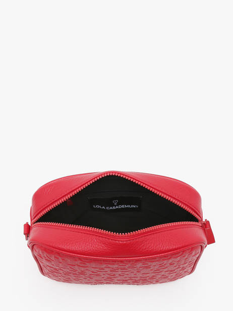 Cross Body Tas Logo Lola casademunt Rood logo 65 ander zicht 3